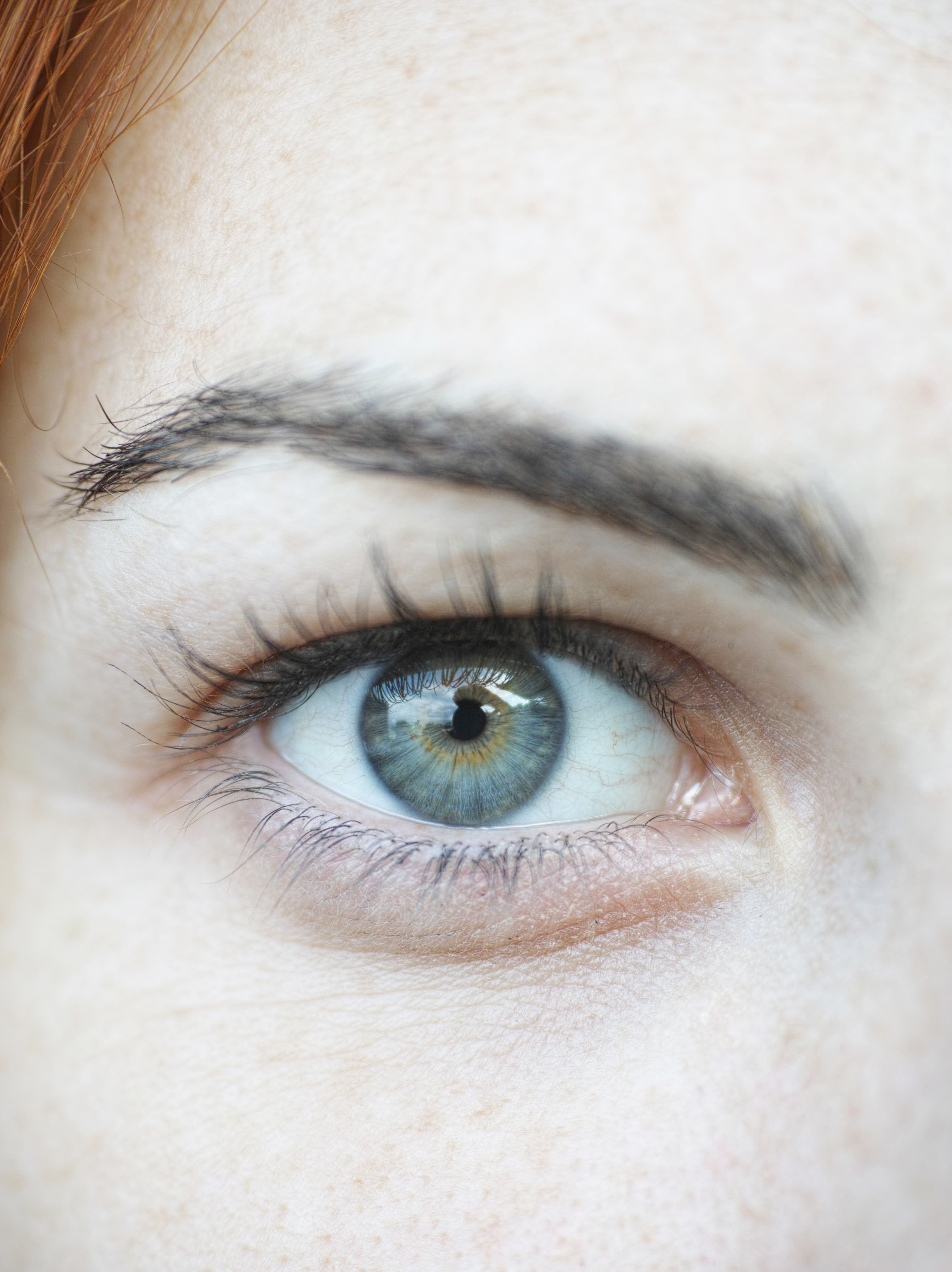Gray eye color